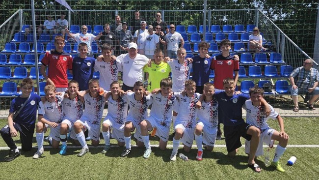 Sikerrel vette az osztályozó visszavágóját is U14-es csapatunk és feljutott!